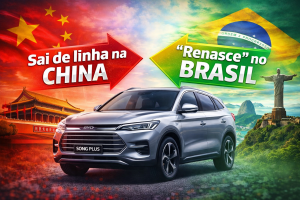 SUV campeão em vendas sai de linha na China e renasce no Brasil: o novo capítulo do BYD Song Plus