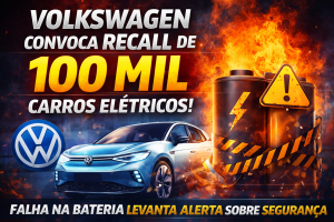 VOLKSWAGEN CONVOCA RECALL GLOBAL DE VEÍCULOS ELÉTRICOS: FALHA NA BATERIA LEVANTA ALERTA SOBRE SEGURANÇA E FUTURO DA MOBILIDADE