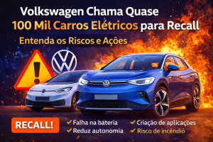 Volkswagen Chama Quase 100 mil Carros Elétricos para Recall: Entenda os Riscos e Ações