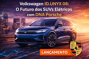 Volkswagen ID.UNYX 08: O Futuro dos SUVs Elétricos com DNA Porsche