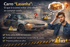 Carro “Lasanha”: Entenda o Que Significa Essa Gíria Automotiva e Como Evitar Prejuízos na Compra de Usados