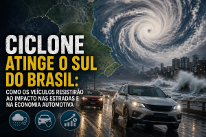 Ciclone Atinge o Sul do Brasil: Como os Veículos Resistirão ao Impacto nas Estradas e na Economia Automotiva