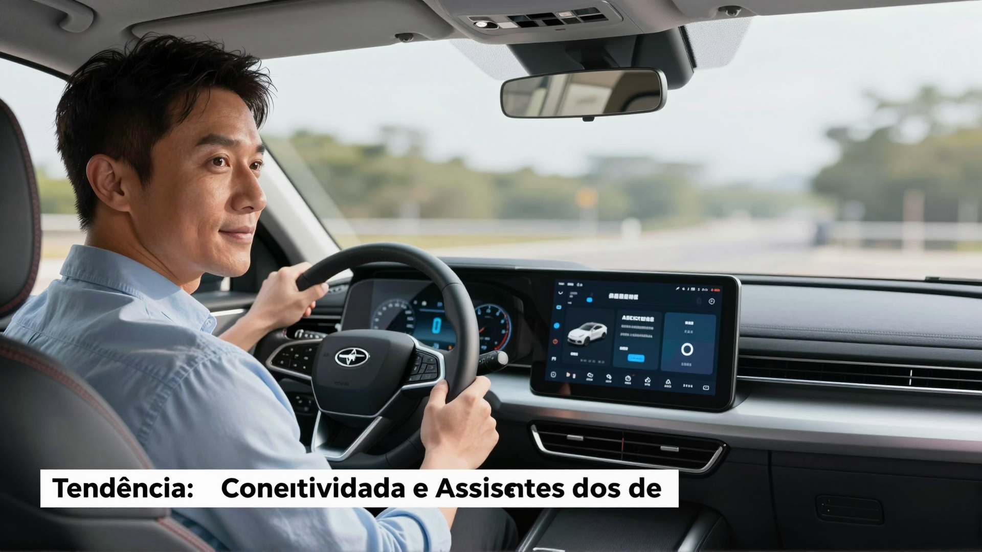 Tendência: Carros com Conectividade e Assistentes de Bordo em 2026