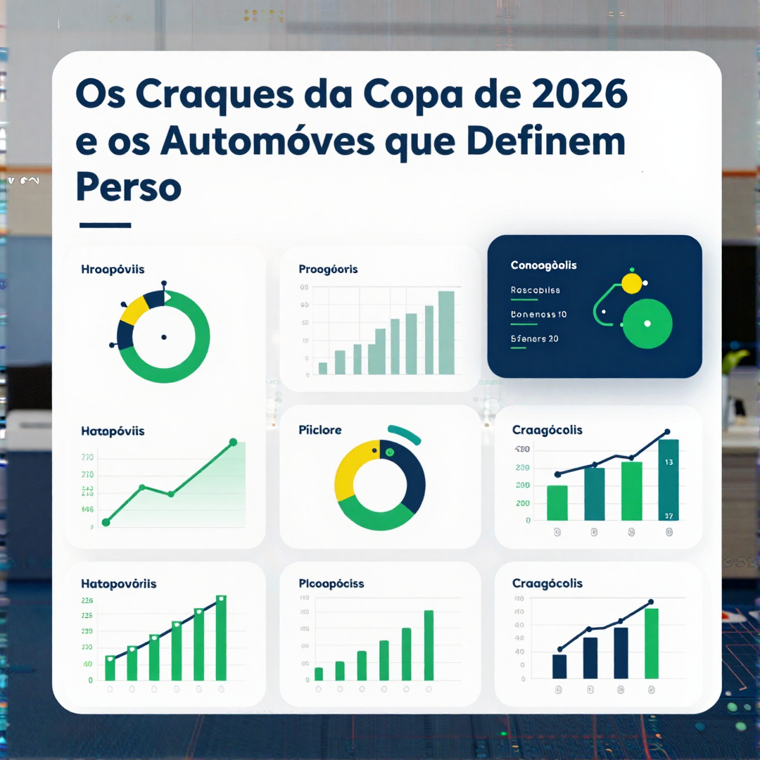 Infográfico - Os Craques da Copa de 2026 e os Automóveis que Definem Personalidades no Brasil