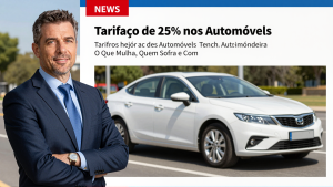 Tarifaço de 25% nos Automóveis: O Que Muda, Quem Sofre e Como se Posicionar no Mercado