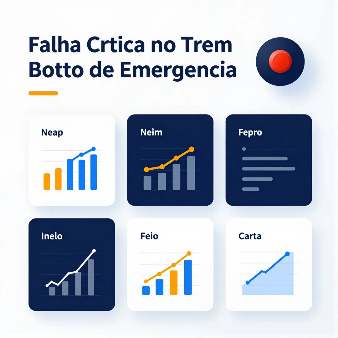 Infográfico - Falha Crítica no Trem e o Botão de Emergência: O Que a Indústria Automotiva Aprendeu