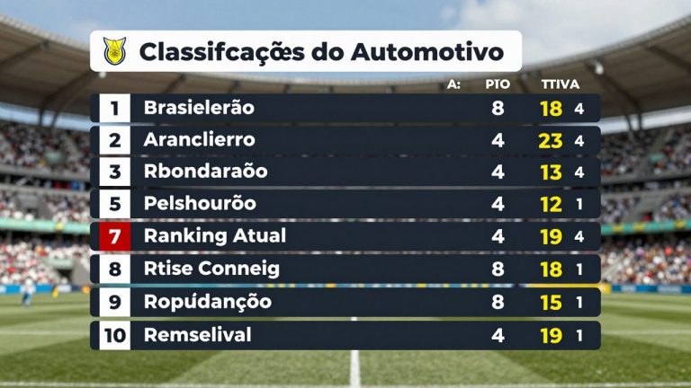 Classificações do Brasileirão Automotivo: O Ranking Atual de Vendas e Custo-Benefício