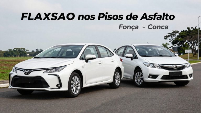 #FLAxSAO nos Pisos de Asfalto: Toyota Corolla Contra Honda Civic