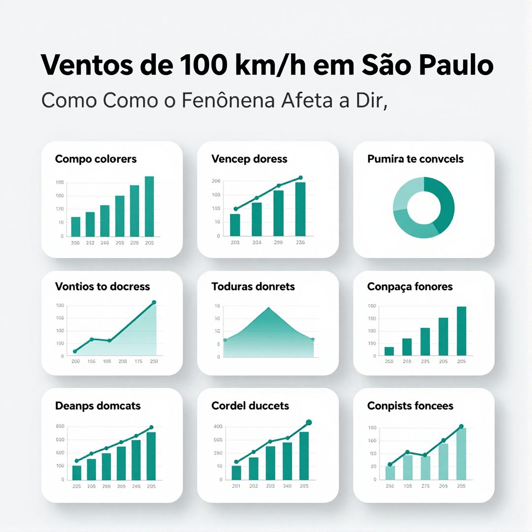 Infográfico - Ventos de 100 km/h em São Paulo: Como o Fenômeno Afeta a Direção e Quais Carros Sobrevivem Sem Perdas?