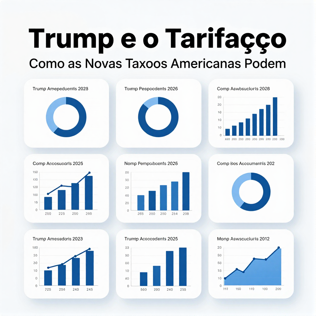 Infográfico - Trump e o Tarifaço: Como as Novas Taxações Americanas Podem Impactar o Mercado Automotivo Brasileiro