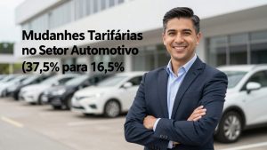Mudanças Tarifárias no Setor Automotivo (37,5% para 16,5%): Comparativo de Modelos e Impacto na Soberania Industrial
