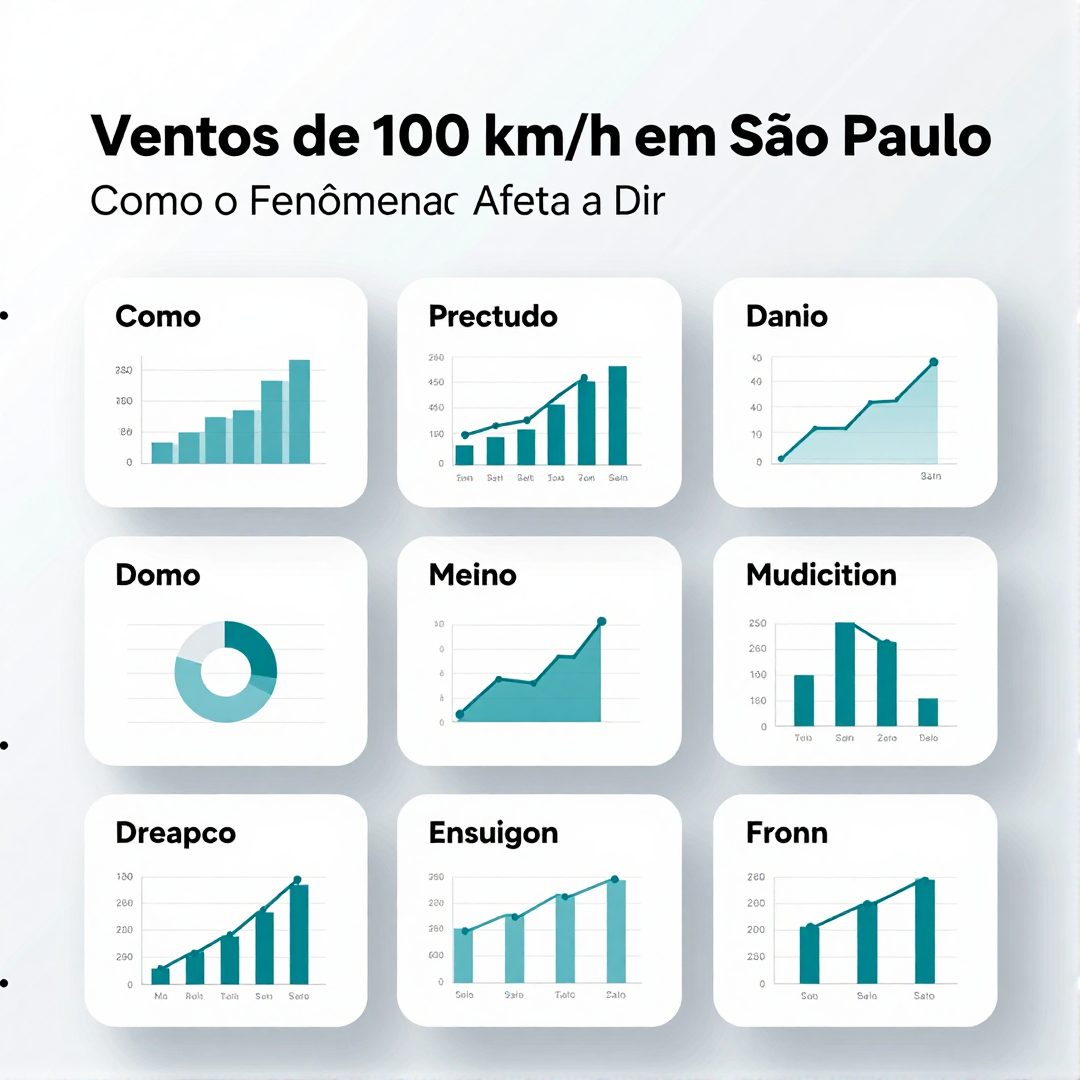 Infográfico - Ventos de 100 km/h em São Paulo: Como o Fenômeno Afeta a Direção e Quais Carros Sobrevivem Sem Perdas?