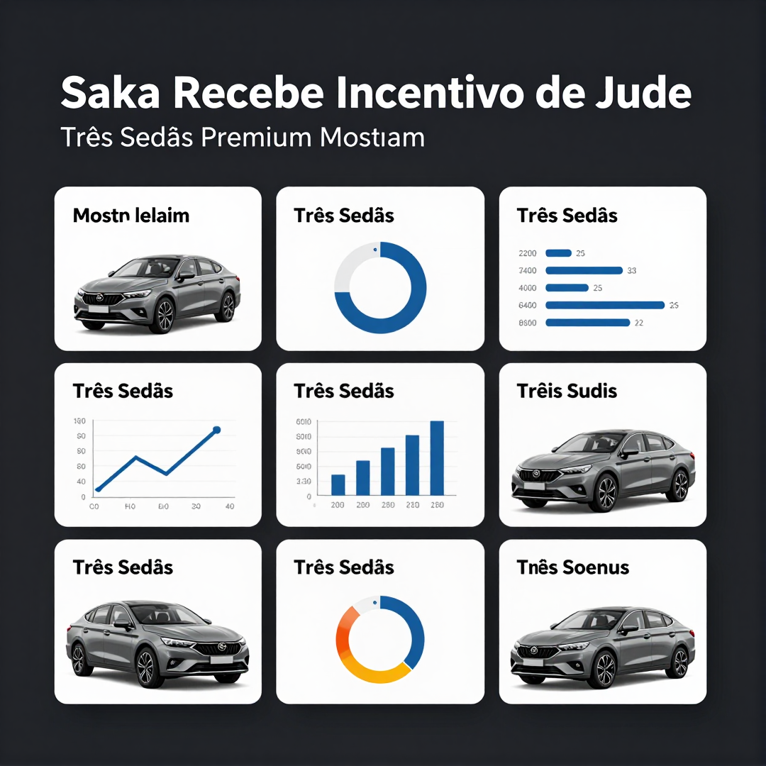 Infográfico - Saka Recebe Incentivo de Jude e Três Sedãs Premium Mostram Como Dominar a Saída Perfeita no Asfalto