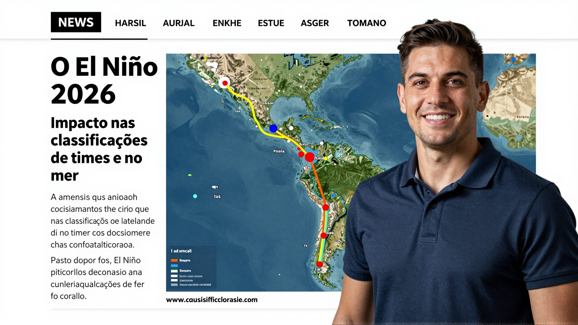 O El Niño 2026: impacto nas classificações de times e no mercado automotivo elétrico brasileiro
