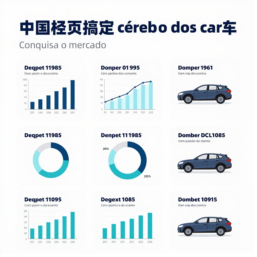 Infográfico - China supera Musk no cérebro dos carros e conquista o mercado brasileiro