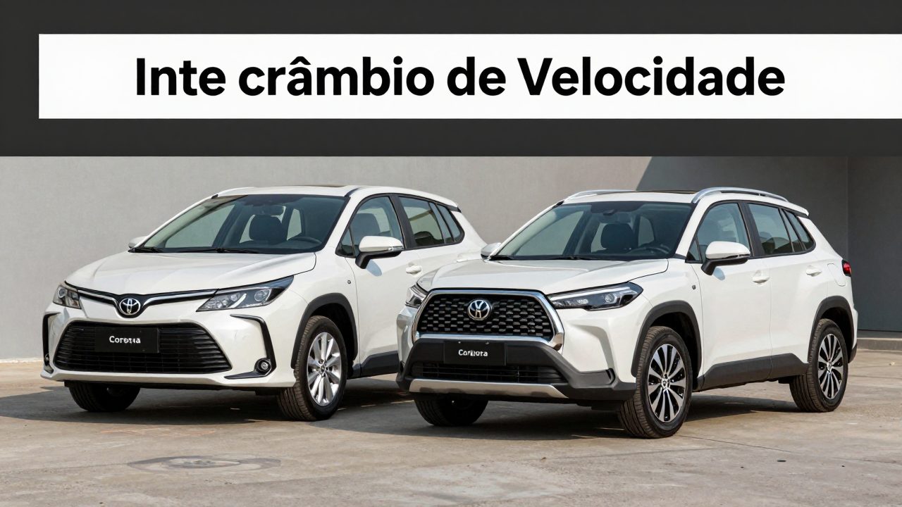 Intercâmbio de Velocidade: Toyota Corolla Cross vs. Volkswagen T-Cross na Rota do Estádio