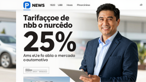 Tarifaço de 25% nos EUA abala o mercado automotivo brasileiro: o que muda para quem compra carro