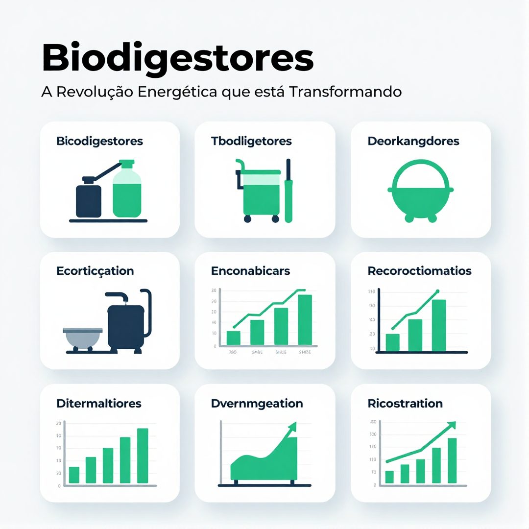 Infográfico - Biodigestores: A Revolução Energética que Está Transformando os Carros e Frotas no Brasil