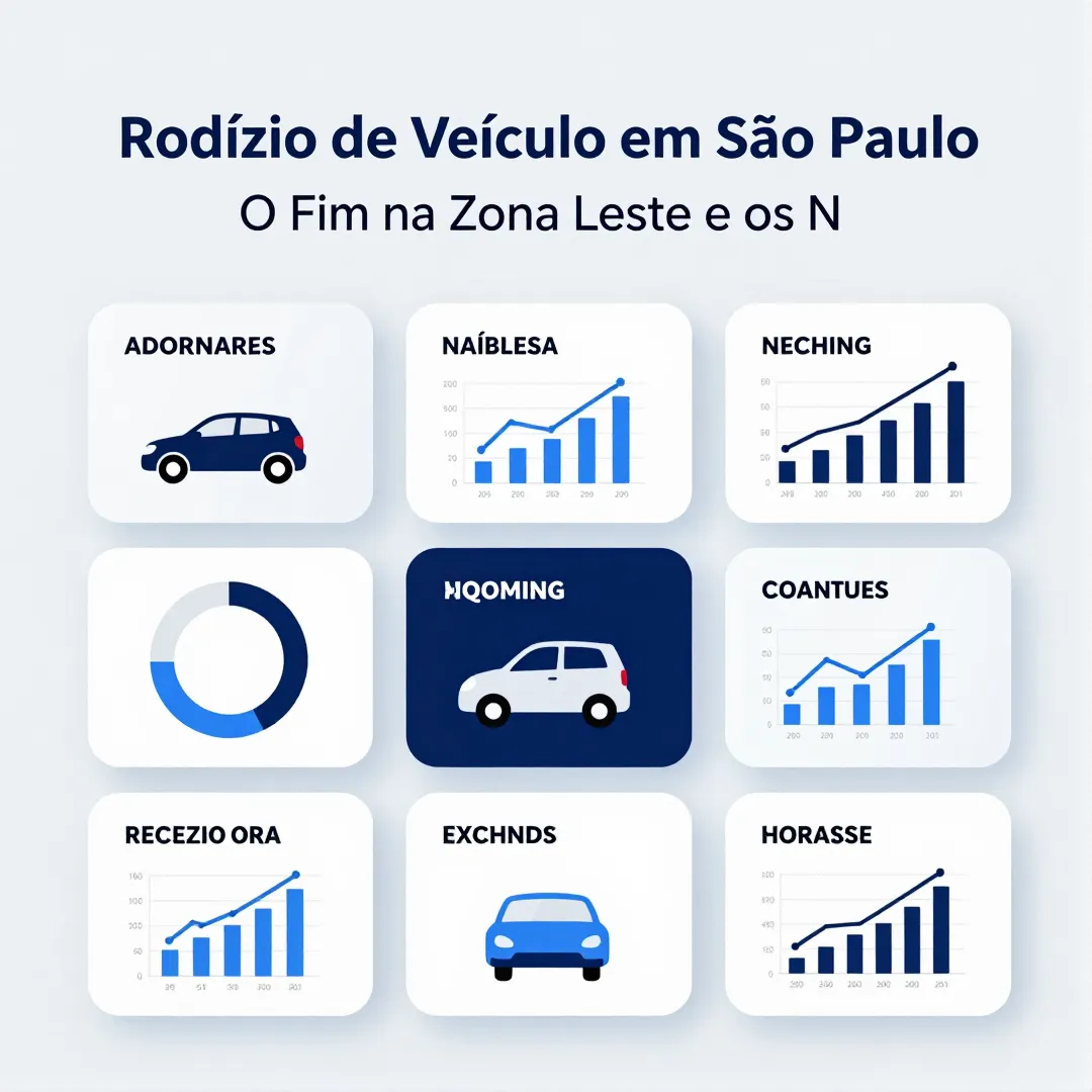 Infográfico - Rodízio de Veículos em São Paulo: O Fim na Zona Leste e os Novos Desafios para o Trânsito