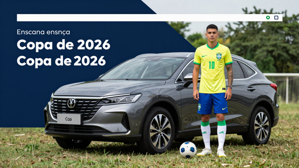 Copa de 2026 ensina um novo estilo de jogo para as montadoras e marcas automotivas