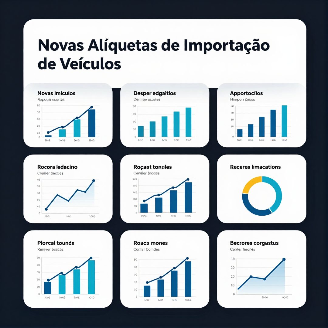 Infográfico - Novas Alíquotas de Importação de Veículos: Impacto Direto nos Preços e Comparativo Entre Modelos Nacionais E Importados
