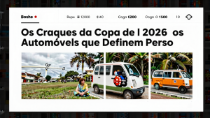 Os Craques da Copa de 2026 e os Automóveis que Definem Personalidades no Brasil