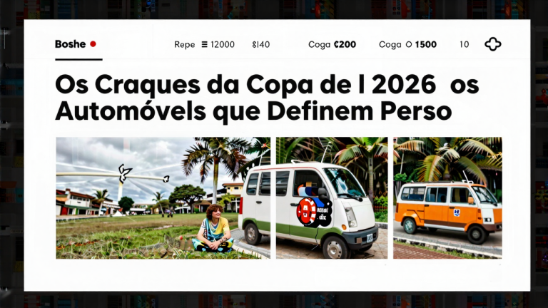 Os Craques da Copa de 2026 e os Automóveis que Definem Personalidades no Brasil