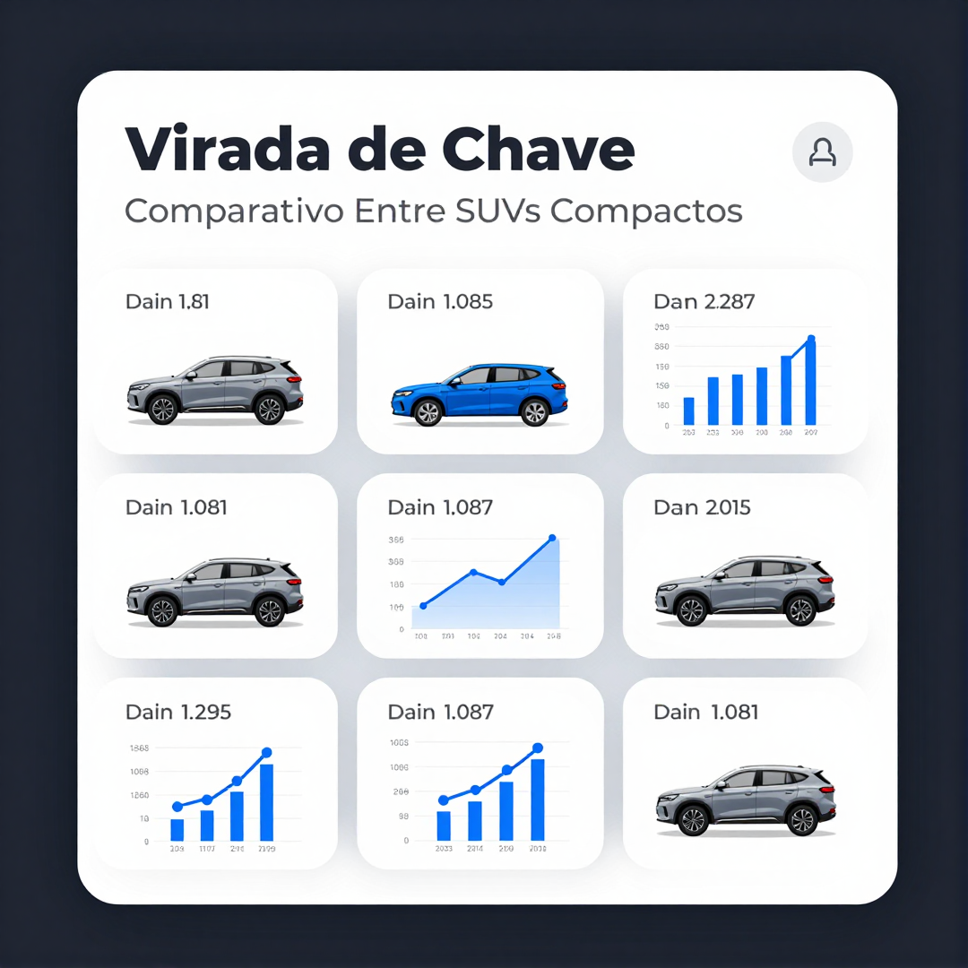 Infográfico - Virada de Chave: Comparativo Entre SUVs Compactos que Espelham o Resultado do São Paulo x Athletico-PR