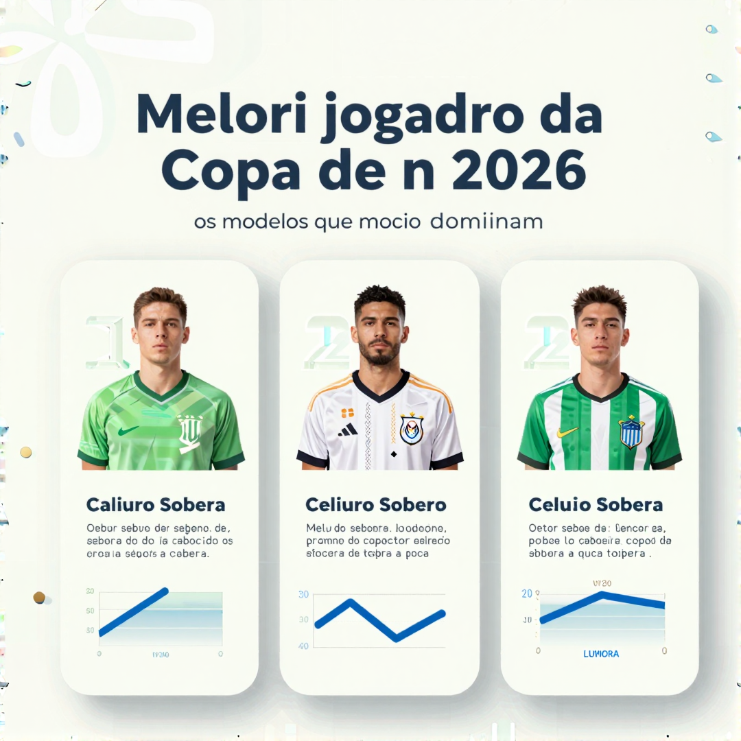 Infográfico - Melhor jogador da Copa de 2026: os três modelos que dominam o mercado automotivo brasileiro com performance e tecnologia