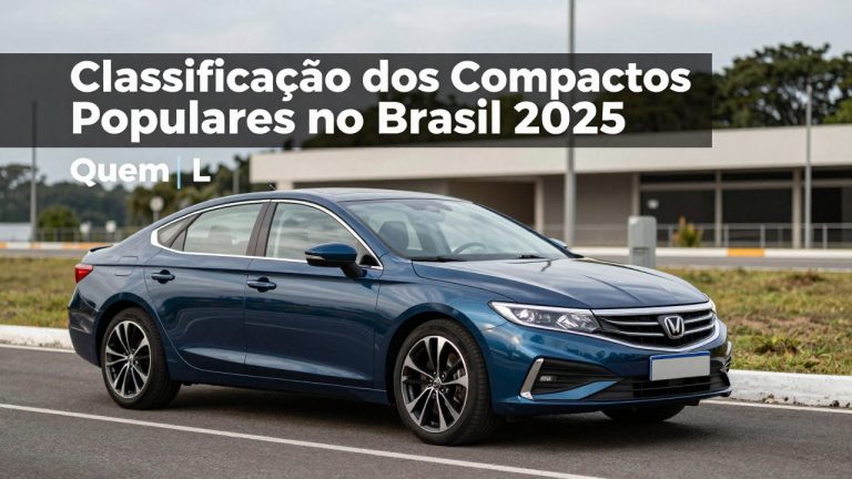 Classificação dos Compactos Populares no Brasil 2025: Quem Lidera o Pódio de Vendas?