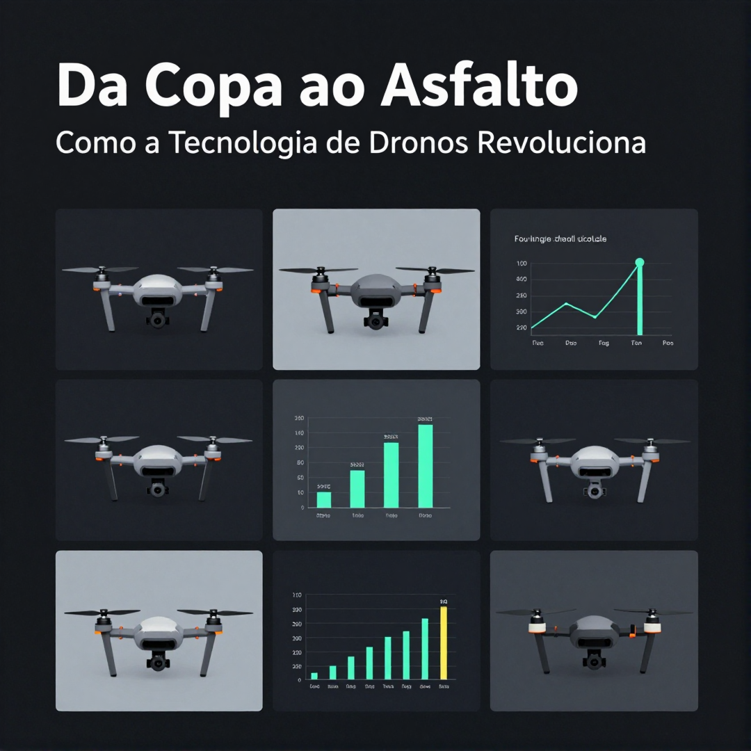 Infográfico - Da Copa ao Asfalto: Como a Tecnologia de Drones Revoluciona o Mercado Automotivo Brasileiro