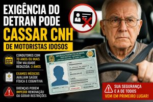 Exigência do Detran pode impedir renovação da CNH de motoristas idosos; entenda as regras