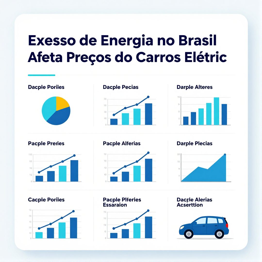 Infográfico - Excesso de Energia no Brasil Afeta Preços dos Carros Elétricos? Entenda o Impacto na Conta de Luz e no Carro