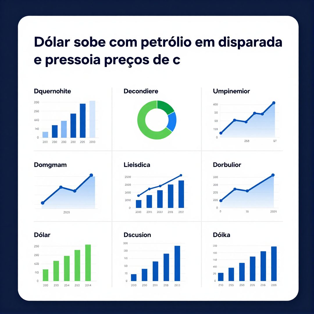 Infográfico - Dólar sobe com petróleo em disparada e pressiona preços de carros no Brasil
