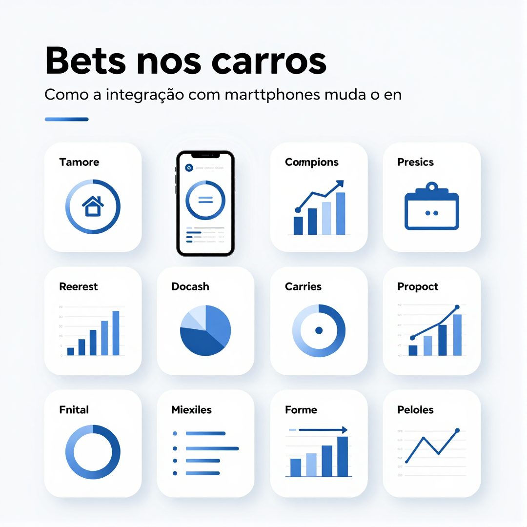 Infográfico - Bets nos carros: como a integração com smartphones muda o entretenimento em rodovias brasileiras