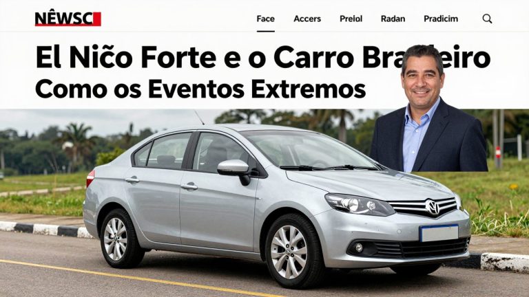 El Niño Forte e o Carro Brasileiro: Como os Eventos Extremos Alteram a Manutenção e a Direção