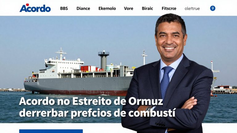 Acordo no Estreito de Ormuz pode derrubar preços de combustível e acelerar venda de carros elétricos no Brasil