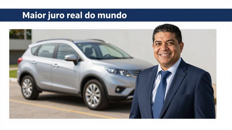 Maior juro real do mundo: qual categoria de veículo compensa mais comprar com dinheiro ou financiamento agora