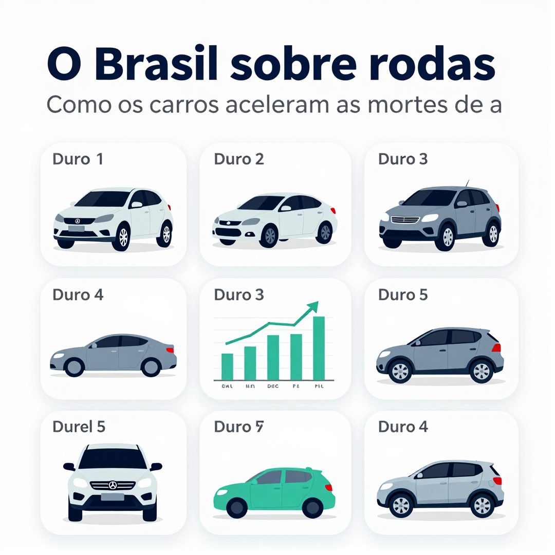 Infográfico - O Brasil sobre rodas: como os carros aceleram as mortes de animais nas estradas
