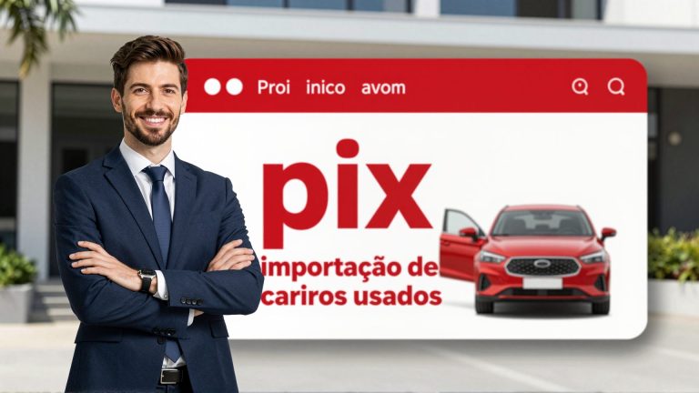 Pix no exterior simplifica importação de carros usados e reduz custos cambiais para brasileiros