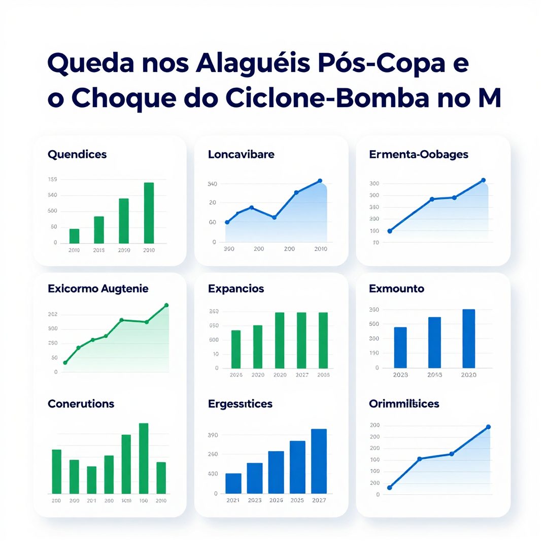 Infográfico - Queda nos Aluguéis Pós-Copa e o Choque do Ciclone-Bomba no Mercado de Carros