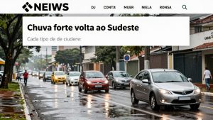 Chuva forte volta ao Sudeste: cada tipo de carro enfrenta o alagamento de forma distinta