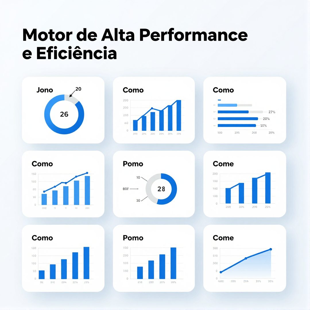 Infográfico - Motor de Alta Performance e Eficiência: Como a Indústria Entrega o #CoraÃoAcelerado no Brasil Atual