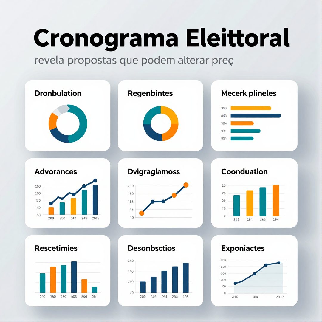 Infográfico - Cronograma eleitoral revela propostas que podem alterar preços de combustíveis e impostos automotivos no Brasil