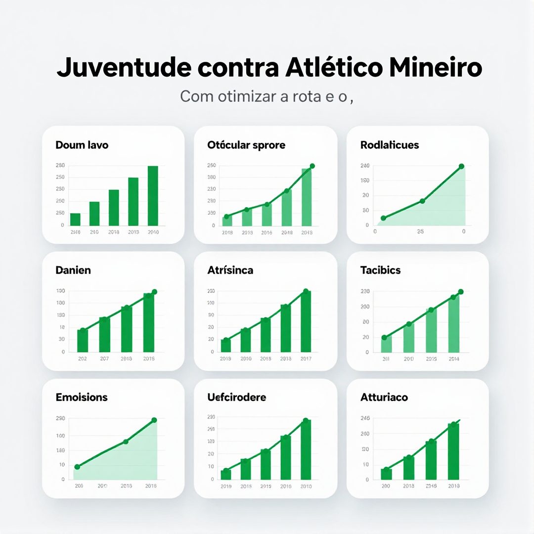 Infográfico - Juventude contra Atlético Mineiro: como otimizar a rota e o consumo no deslocamento para o estádio