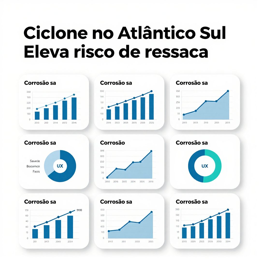 Infográfico - Ciclone no Atlântico Sul eleva risco de ressaca: corrosão salina e cuidados essenciais para a lataria dos veículos