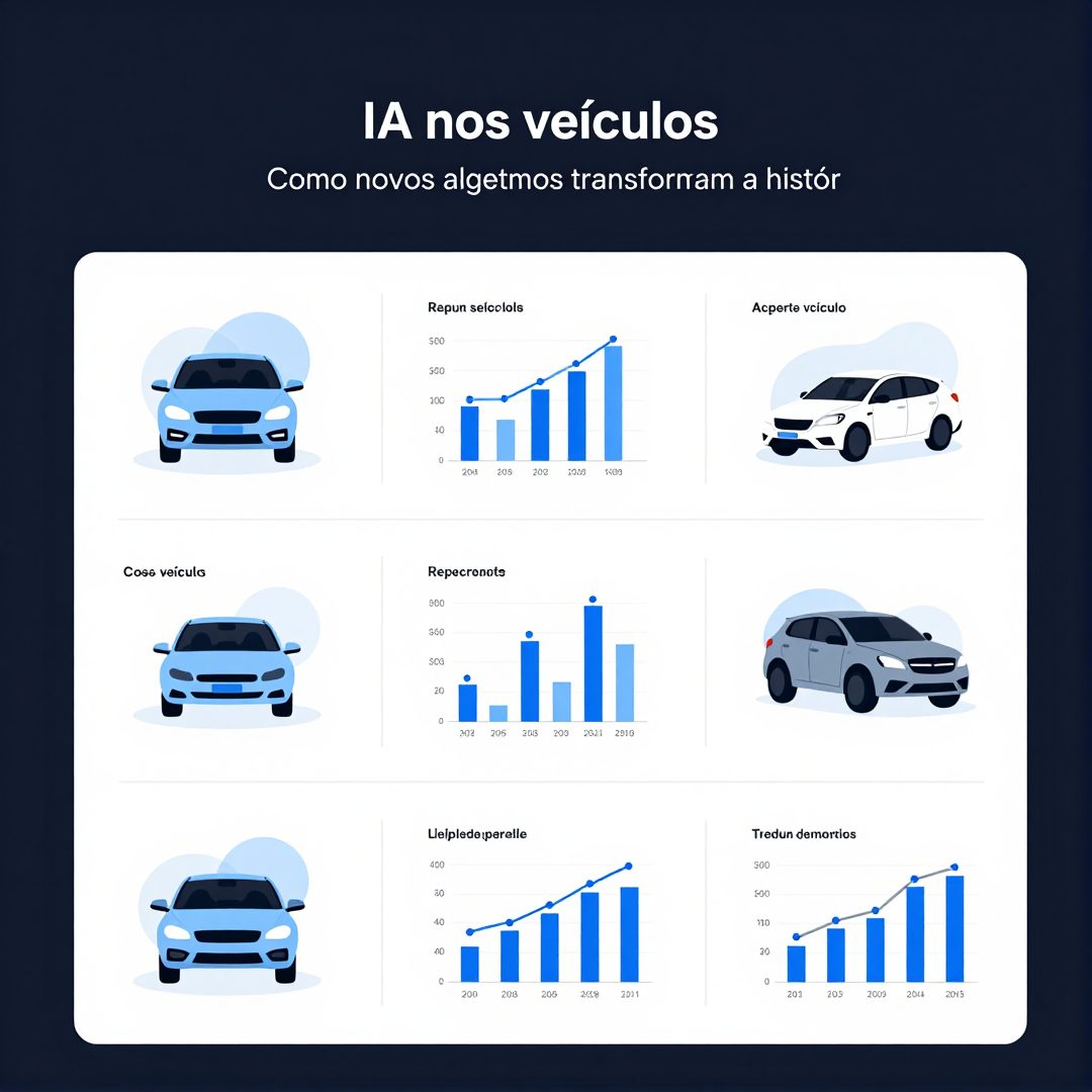 Infográfico - IA nos veículos: como novos algoritmos transformam a 'história de terror' em segurança e conforto