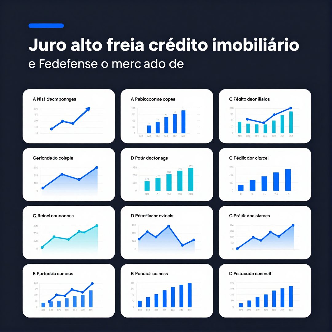 Infográfico - Juro alto freia crédito imobiliário e redefine o mercado de carros no Brasil