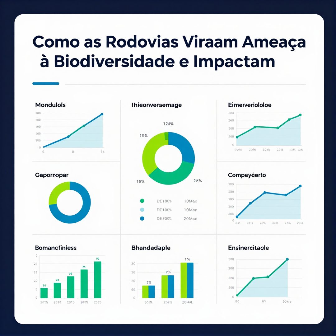 Infográfico - Como as Rodovias Viraram Ameaça à Biodiversidade e Impactam o Consumo dos Carros Modernos