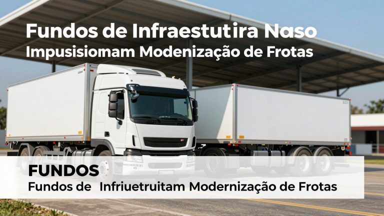 Fundos de Infraestrutura Impulsionam Modernização de Frotas e Reduzem Custos de Manutenção de Caminhões